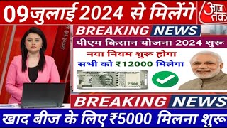 आज 04 जुलाई से मिलेंगे ₹4000 पीएम किसान सम्मान निधि योजनाPM kisan samman nidhi Yojana latestnews [upl. by Dorey]