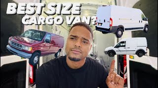 Choosing The RIGHT Cargo Van For Your Business  Independent Contractor [upl. by Gualterio267]