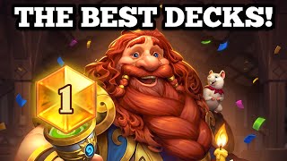 The FIVE BEST decks to hit LEGEND in Standard and Wild [upl. by Otrebire81]