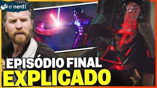 DARTH VADER VS OBIWAN KENOBI FINAL INCRÍVEL  Análise ObiWan Ep 06x01 [upl. by Harolda]