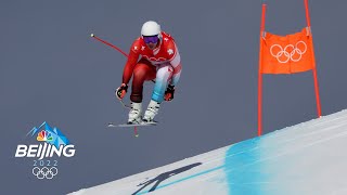 Beat Feuz finally gets gold in fastest Olympic downhill ever  Winter Olympics 2022  NBC Sports [upl. by Carlick]