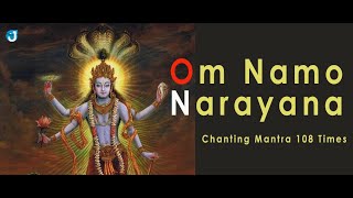 Om Namo Narayanaya chanting 108 times  Ashtakshari mantra for peaceful meditation Jothishi [upl. by Teddi293]