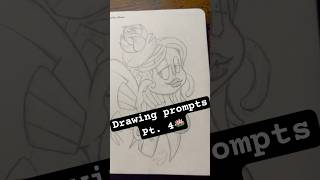 Drawing prompts pt4 🪷 shorts art draw artchallenge sketch anime grafitti cartoon viral [upl. by Jahdal737]