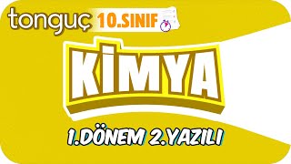 10Sınıf Kimya 1Dönem 2Yazılıya Hazırlık 📑 2024 [upl. by Kimitri]