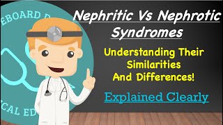 Nephritic Syndrome Glomerulonephritis Versus Nephrotic Syndrome Similarities And Differences [upl. by Esinereb]