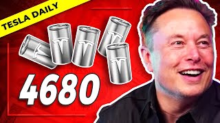 Tesla Just Announced 4680 Battery Milestone  Giga Updates Musk Interviews [upl. by Ayin735]