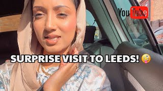 SURPRISE VISIT TO LEEDS 🤪 dailyvlogs [upl. by Jacinta]