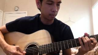 Your Guardian Angel  Red Jumpsuit Apparatus Acoustic Fingerstyle Cover [upl. by Otrebor]