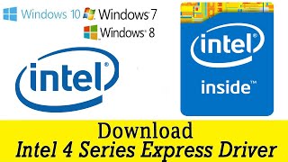 How To Download amp Install Intel hd Graphics Driver For windows 10 [upl. by Nyladnarb]