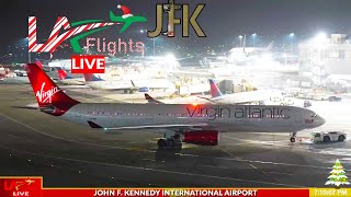 🔴LIVE JFK AIRPORT ACTION  John F Kennedy International  Live Plane Spotting [upl. by Deborath]