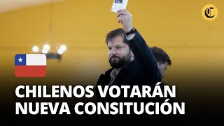 CHILENOS votan en PLEBISCITO propuesta de NUEVA CONSTITUCIÓN  El Comercio [upl. by Audry]