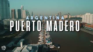 Puerto Madero Argentina  vuelo de dron en invierno [upl. by Euf]