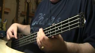 Pink Floyd Marooned Bass Cover [upl. by Yrahcaz379]