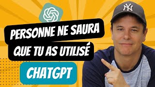 Comment Détecter lUtilisation de ChatGPT OU Éviter de se Faire Repérer  🧐🕵️‍♀️ [upl. by Walrath542]