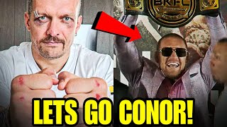 WTF OLEKSANDR USYK AKZEPTIERT MEGA KAMPF GEGEN CONOR MCGREGOR IM BAREKNUCKLE nach TYSON FURY [upl. by Bee214]