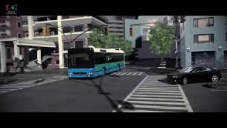 Head Trauma MVA Re enactment Personal Injury Lawyer Animation [upl. by Reaht803]