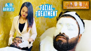 My First Skin Brightening Treatment 🤯 at GROOM Boutique amp Beauty Lounge  DAN JR VLOGS [upl. by Latsyrd]