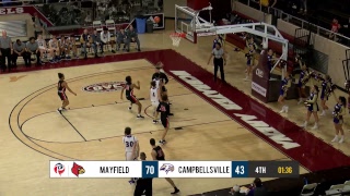 Campbellsville vs Mayfield  ALL A State Basketball Tournament [upl. by Aifoz]