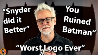 James Gunn Responds to Batman Logo Change Controversy [upl. by Cicenia634]