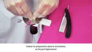 Utilisation du microtome Sordalab [upl. by Audie381]