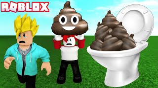 POTTY WALI GAME 💩💩 Dont Poop Yourself at School Obby In Roblox  Khaleel and Motu Gameplay [upl. by Eagle278]