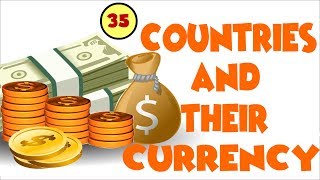 Country and their currency  Currency of all Countries [upl. by Benn]