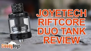 Joyetech Riftcore Duo Tank Review It scares me [upl. by Hareenum91]