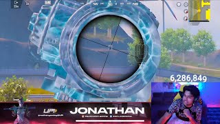 OMG 😱 FINALLY JONATHAN REVELED HIS SENSITIVITY ON LIVE STREAM  JONATHAN GAMING SENSITIVITY [upl. by Alta]