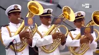 BANDA DE LA MARINA DE GUERRA DEL PERUTEMAMIX PASTORITA HUARACINA 2019 [upl. by Llewej]