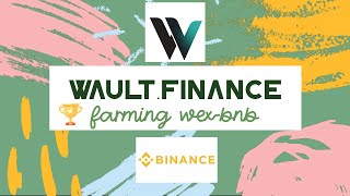 😲Waultfinance 1400  APR💚 Defi en binance smart chain como agregar farm [upl. by Niatsirt]