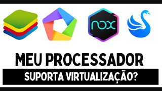 Como descobrir se o Processador Possui Virtualização VIRTUALIZAÇÃO WINDOWS [upl. by Ecar]