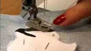 How to Sew Zigzag Patterns  Sewing an Applique Stitch [upl. by Litch]