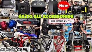 BMW Gs 310 All Modification amp Accessories  all about BMWGS 310  gs 310 modified ￼ [upl. by Aihsirt571]