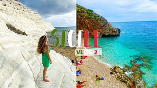 LES PLUS BELLES PLAGES DE SICILE 🇮🇹☀️ VLOG [upl. by Ambrosia]