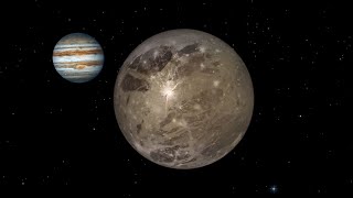 Sound of Ganymede  Moon of Jupiter  Space Tales [upl. by Ettener528]