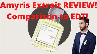 Amyris Extrait review and comparison to EDT [upl. by Lebbie]