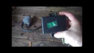 How to test motorcycle CDI box ignition coil [upl. by Boesch]