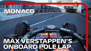 Max Verstappens Incredible Pole Lap  2023 Monaco Grand Prix  Pirelli [upl. by Bruyn]