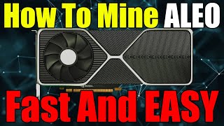 How To Mine ALEO  FAST AND EASY F2pool [upl. by Starla]