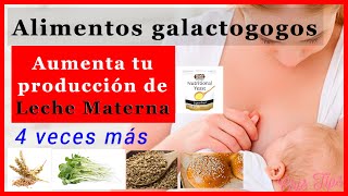 LOS 5 MEJORES ALIMENTOS PARA PRODUCIR MUCHA LECHE MATERNA [upl. by Usanis]