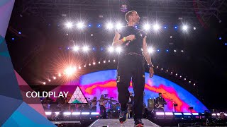 Coldplay  WE PRAY feat Little Simz amp Elyanna Glastonbury 2024 [upl. by Mulloy]