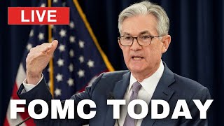 NEW FOMC FED MEETING LIVE TODAY [upl. by Hanaj]