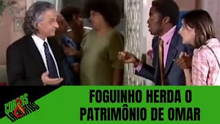 Foguinho recebe notícia que ele é o herdeiro de todo dinheiro e bens de Omar  Cobras e Lagartos [upl. by Ferriter]