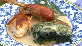 Recette  poulet à lestragon et son gratin printanier  Météo à la carte [upl. by Noira]