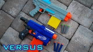 VS Nerf Retaliator vs Air Warriors Champion  Which is Better [upl. by Bertsche]