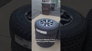 18quot Vision Wheels 6x55 with 26565R18 Firestone Destination Tires [upl. by Adnoved]