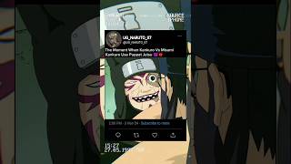 Kankuro Vs Misumi 😱 Kankuro Use Puppat Jutsu 😈👹 naruto anime [upl. by Aneladgam]