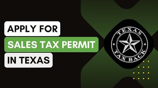 How To Apply For Sales Tax Permit In Texas 2024 [upl. by Garrek179]