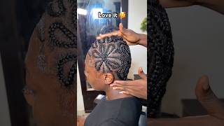 Braided Baldly hairstyle hairtutorial hairtransformation [upl. by Ardisi]