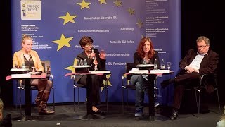 Podiumsdiskussion zur Europawahl 2014 [upl. by Gnut]